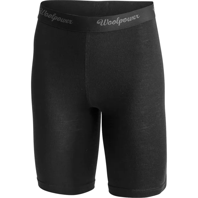 WOOLPOWER Lite meriinobokserid naistele, Must