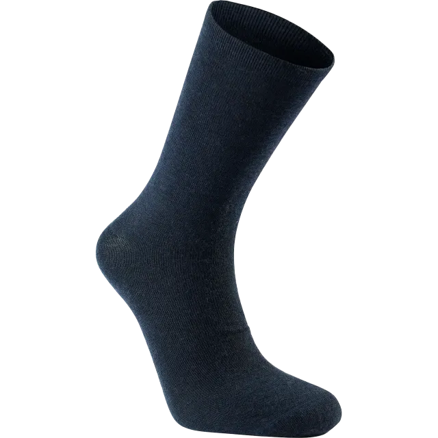 WOOLPOWER Liner Classic -merinovillasukat, Tumma laivastonsininen