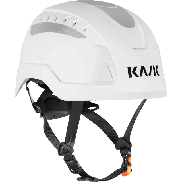 KASK Primero Air Hi-Vis aizsargķivere, Balts